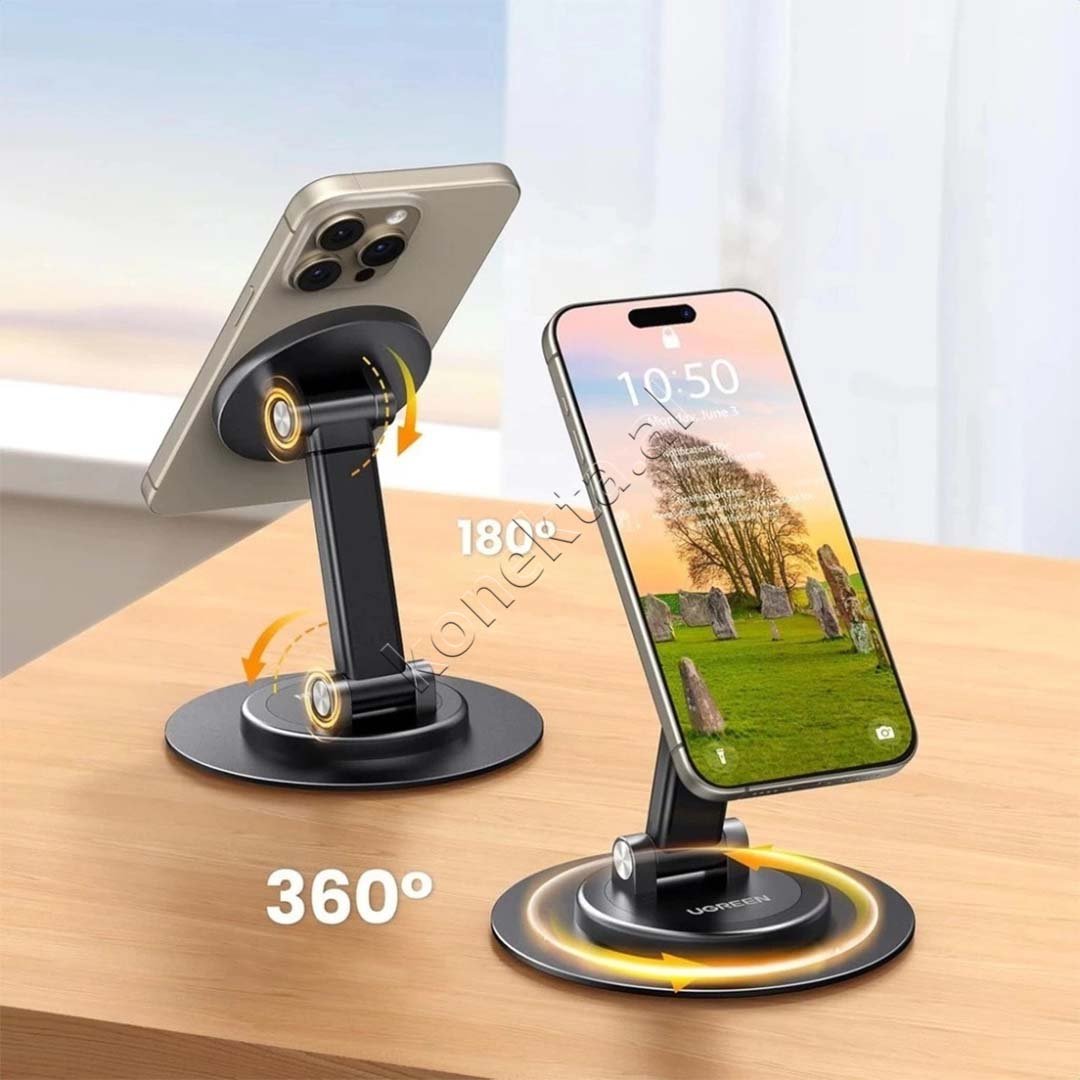 UGreen Mbajtese Celulari Magnetike, E Zeze, 360° - Thumbnail 7