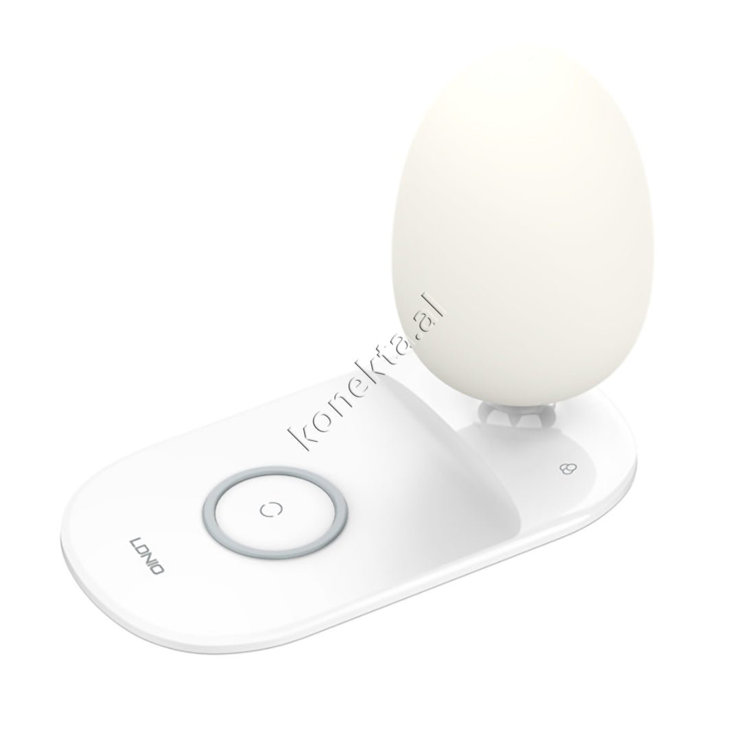 LDNIO Wireless Charger 15W with LED Night Light RGB - Thumbnail 4