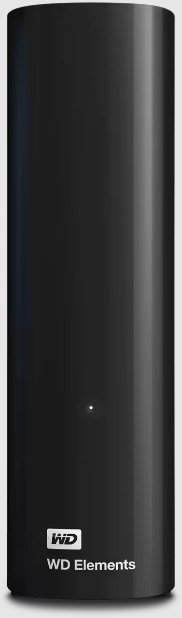 WD Elements Desktop External HDD, 20TB, Black - Thumbnail 2