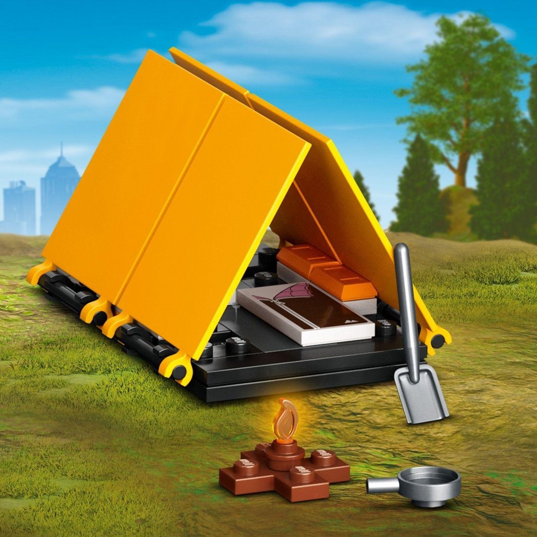 LEGO City 60387 Adventure Set with 4x4 SUV, 252 Pieces - Thumbnail 6