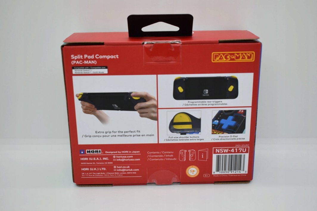 Nintendo Split Compact Controller, Wireless, Black - Thumbnail 8