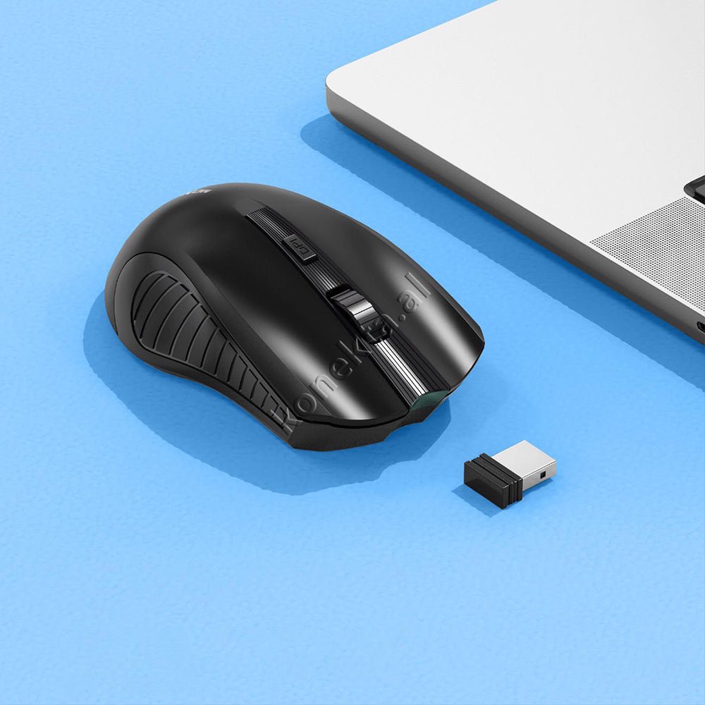 MOXOM Wireless Mouse, Black - Thumbnail 3