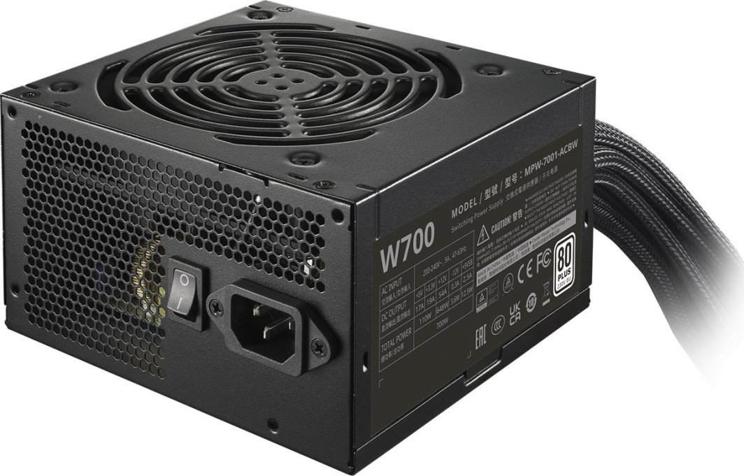 Cooler Master Elite NEX W700 MPW-7001-ACBW-BE1 ATX Power Supply, 700W - Thumbnail 2