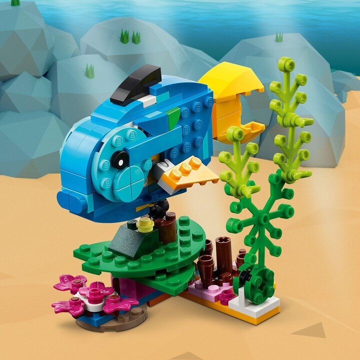 LEGO Creator 31136 Exotic parrot Set, 253 pieces - Thumbnail 4