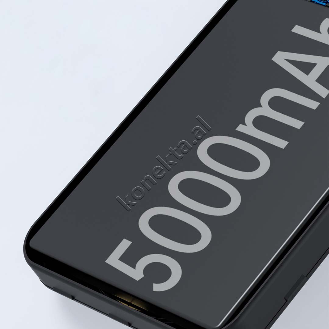 Choetech External Battery, 5000mAh, Black - Thumbnail 3