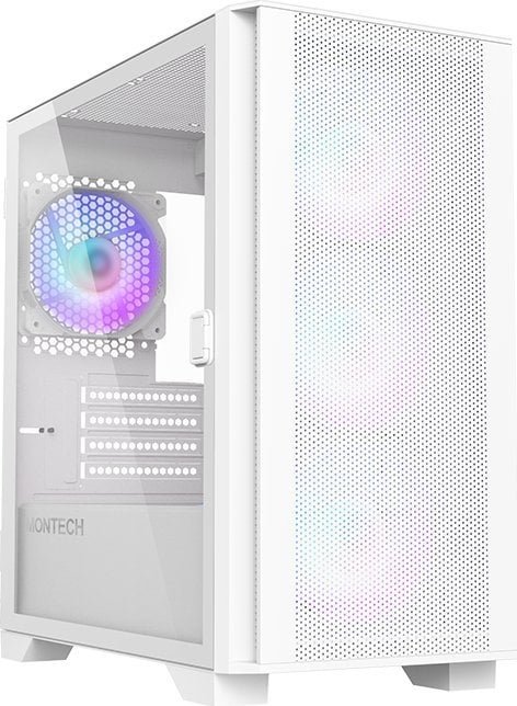 Montech Air 100 ARGB Case, White, Mini Tower - Image 1