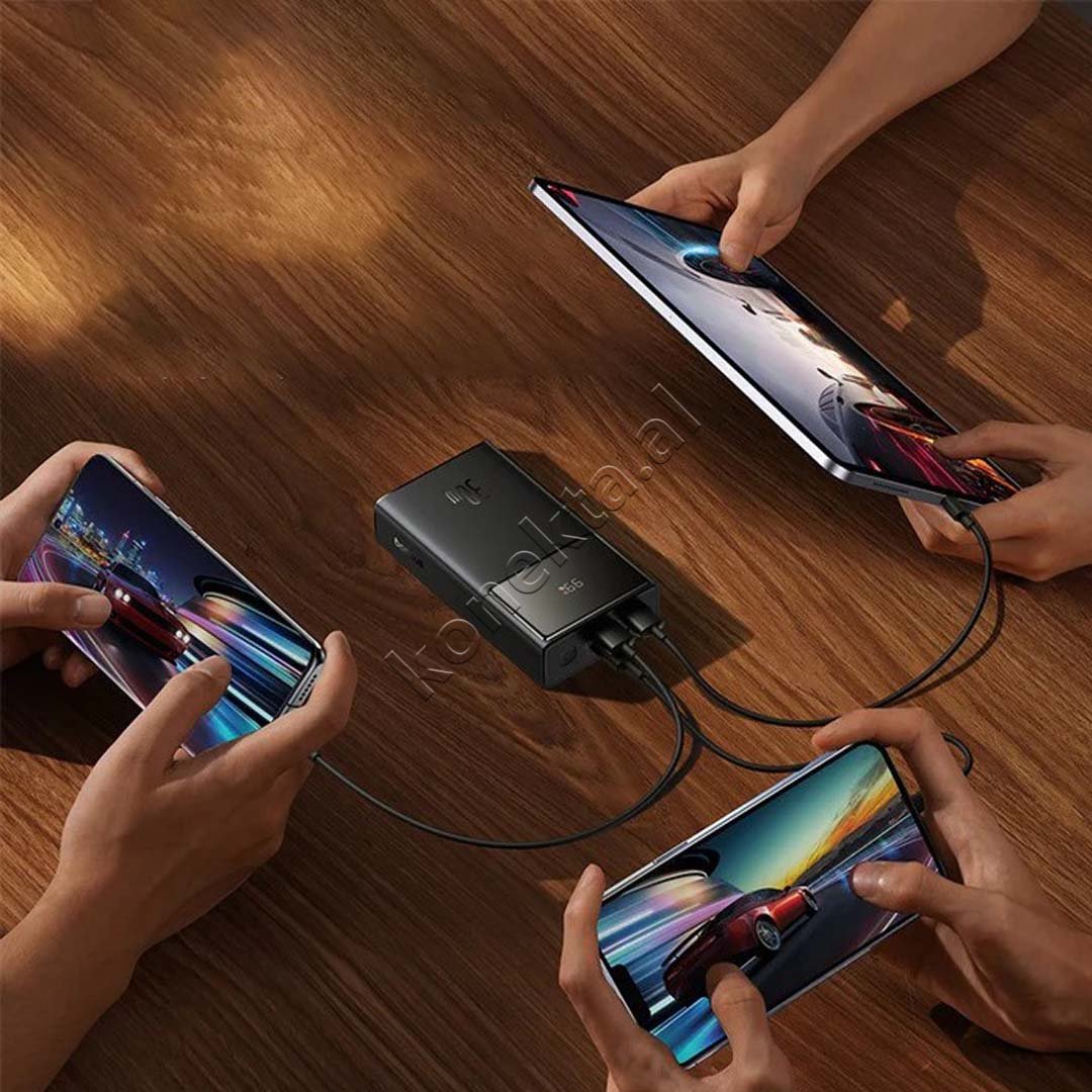 Baseus 30W Charger and 10000mAh Power Bank, Black - Thumbnail 10
