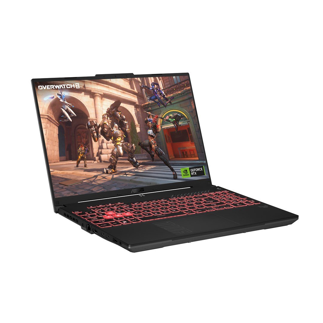 ASUS TUF Gaming A16 FA607NU-R5085W Laptop, 16", AMD Ryzen 5 7535HS, 8GB RAM, 512GB SSD, NVIDIA GeForce RTX 4050, Windows 11 Home, i hirtë - Thumbnail 6