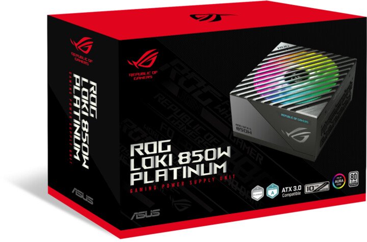ASUS ROG LOKI SFX-L 850 Power Supply, 850W - Thumbnail 6