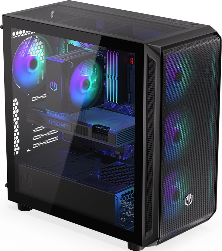 Endorfy Arx 700 Case, ARGB, Midi Tower - Thumbnail 4