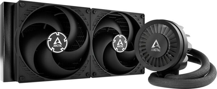 Arctic Liquid Freezer II 280 Cooler, Black - Image 1