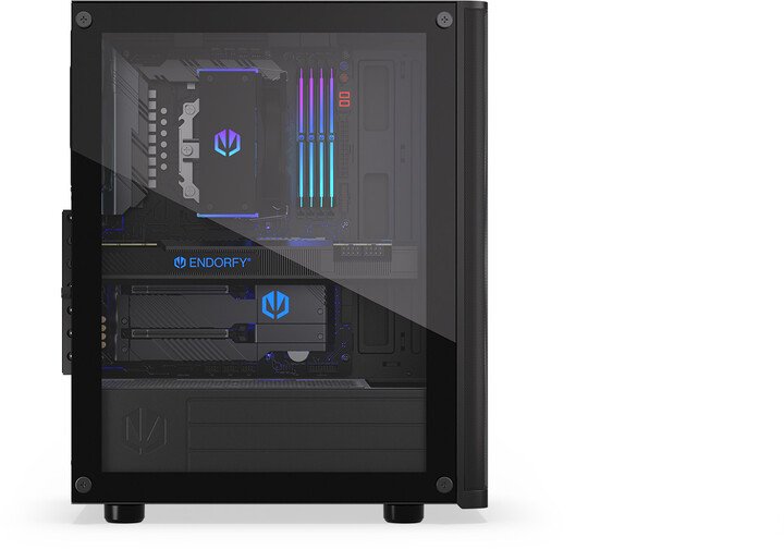 Endorfy Ventum 200 Air Case, TG, Black - Thumbnail 10