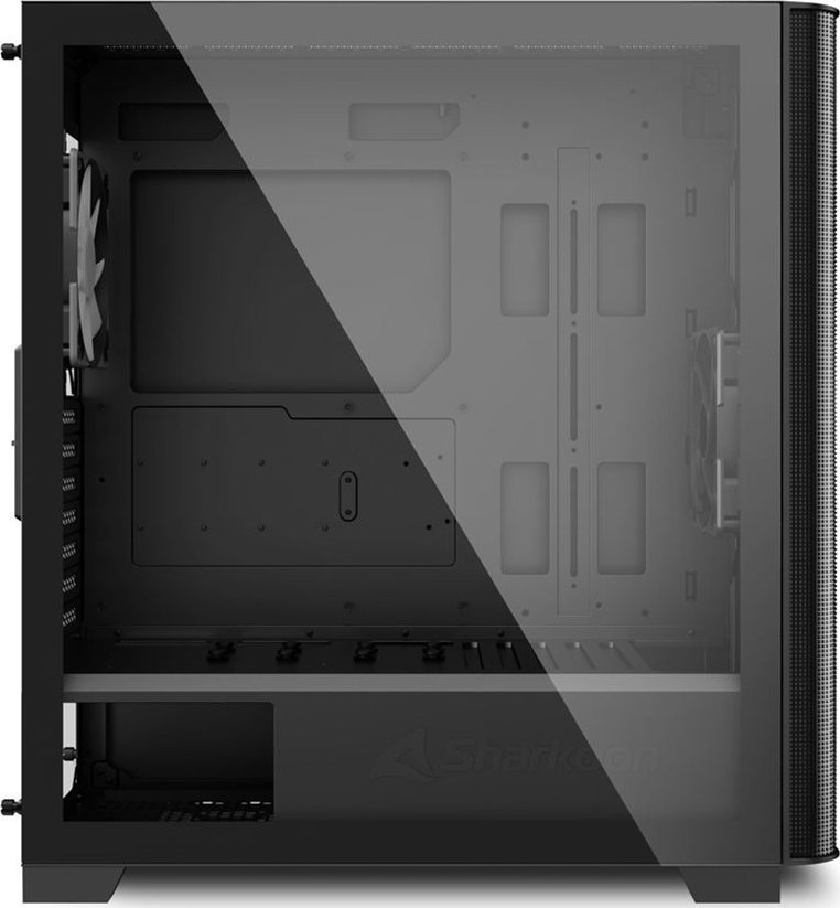 Sharkoon M30 ARGB Case, Black, Midi Tower - Thumbnail 4