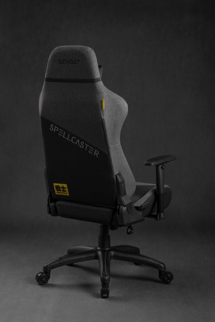 SENSE7 Spellcaster Senshi Edition Gaming Chair, XL, Grey - Thumbnail 12