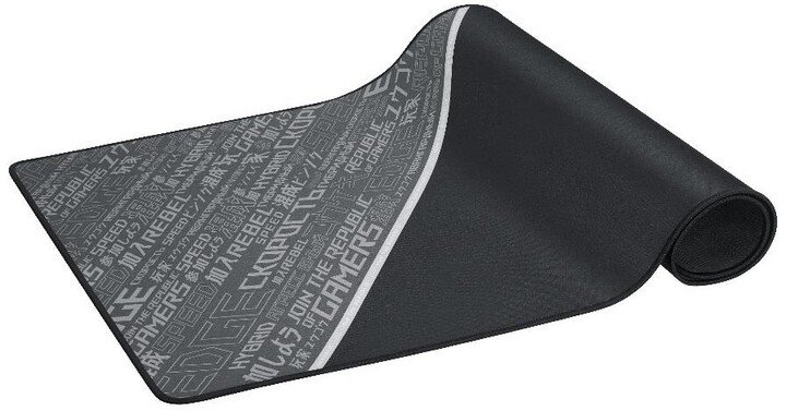 ASUS ROG Sheath Mousepad, Black/Grey - Thumbnail 4