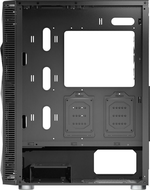 Montech X3 Mesh Mid Tower Case, RGB, Tempered Glass, Black - Thumbnail 4