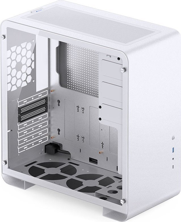 Jonsbo U4 Pro TG Case, White, Midi Tower - Thumbnail 2