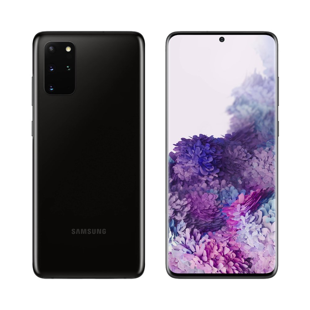 Samsung Galaxy S20 Plus Smartphone, Black, 8GB, 128GB - Image 1