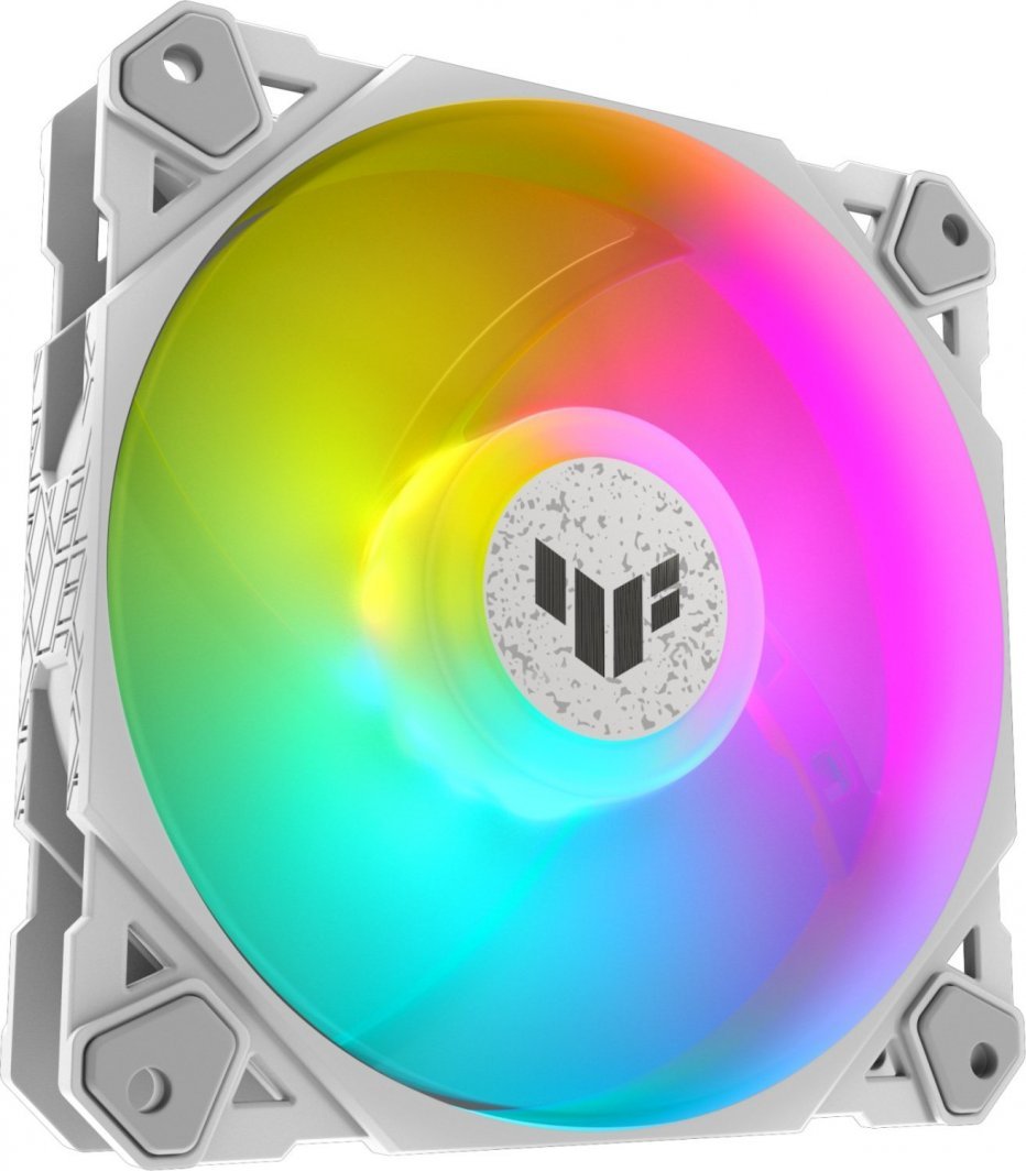 ASUS TUF Gaming TF120 ARGB Fan, 3 Pieces, White - Thumbnail 4