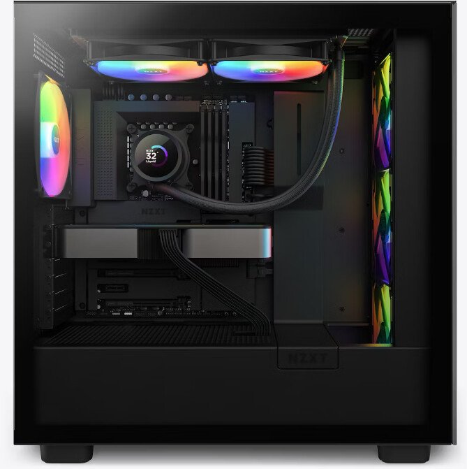 NZXT Kraken 280 RGB Cooler, Black - Thumbnail 6