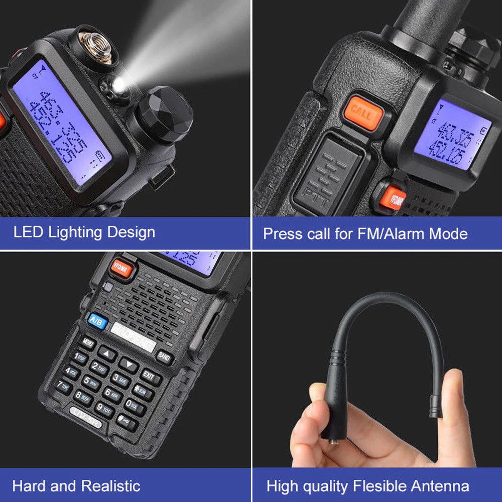 Baofeng UV-5R Radio, Set 2 copë - Thumbnail 10