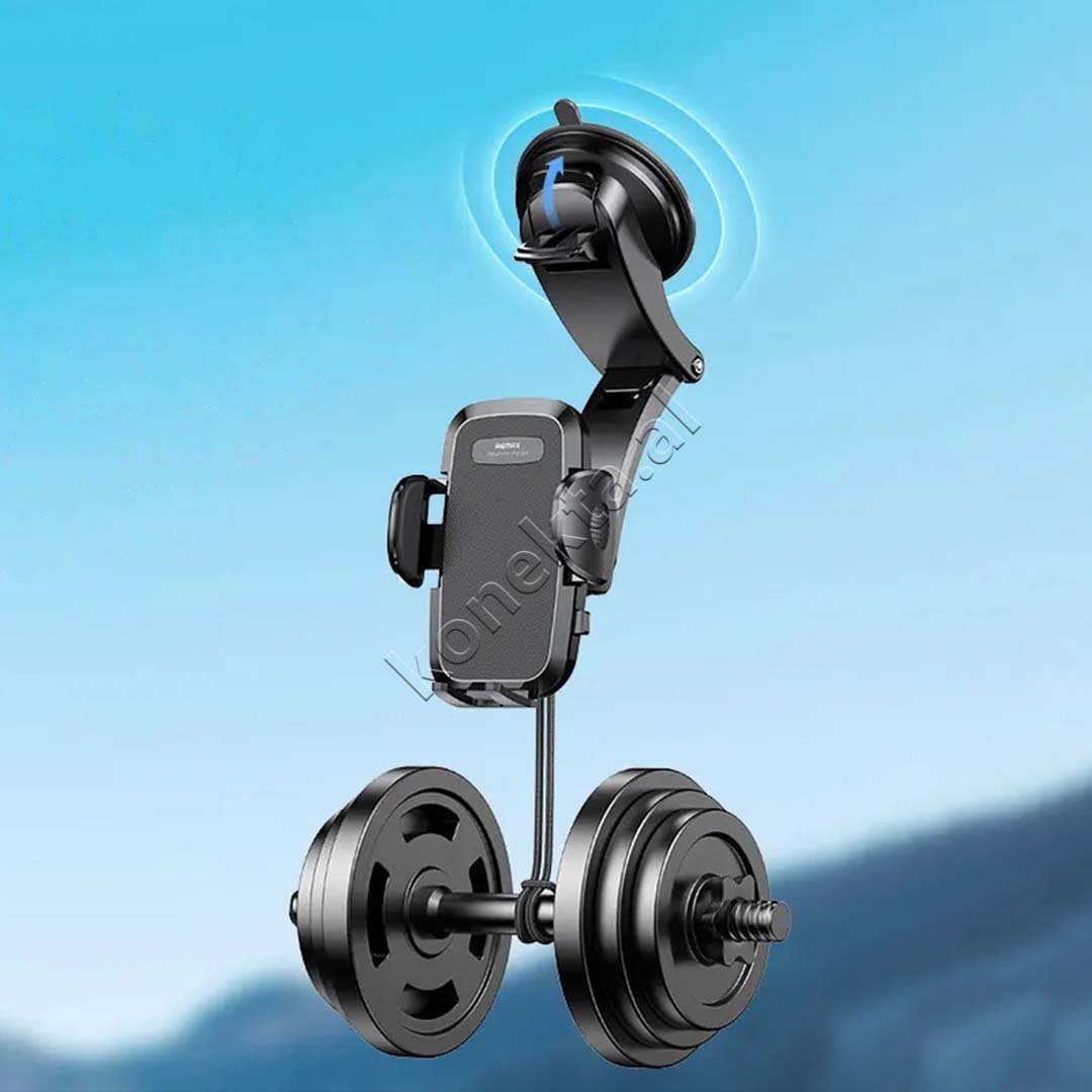 Remax Multifunksionale Phone Holder, Vacuum - Thumbnail 6