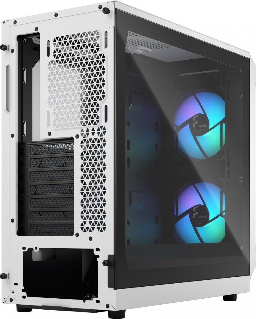 Fractal Design Focus 2 RGB Case, White, Midi Tower - Thumbnail 7