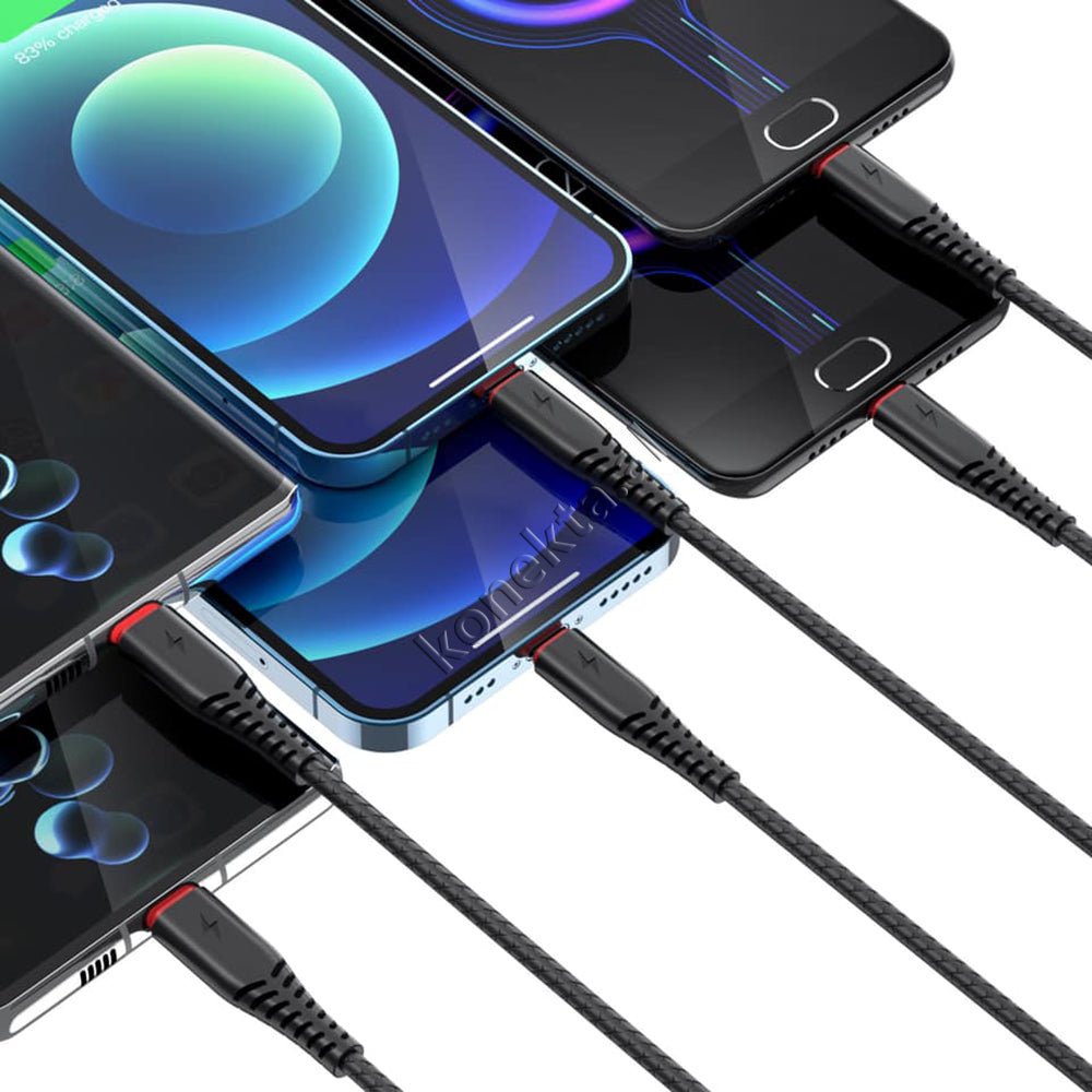 Baseus 6 in 1 Charging Cable, 1.2m - Thumbnail 2