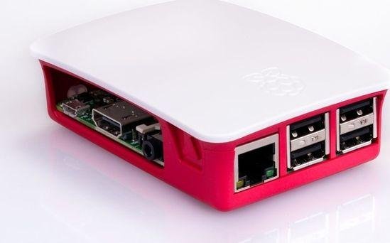 Raspberry Pi 3 / 3B / 3B+ Case, White - Thumbnail 3