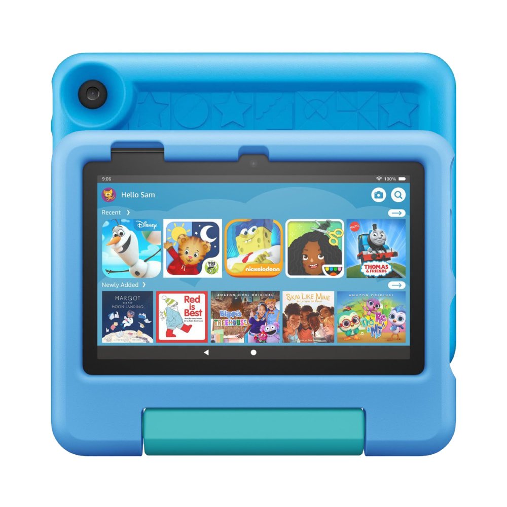 Amazon Fire 7 Kids Edition Tablet, Blue - Image 1