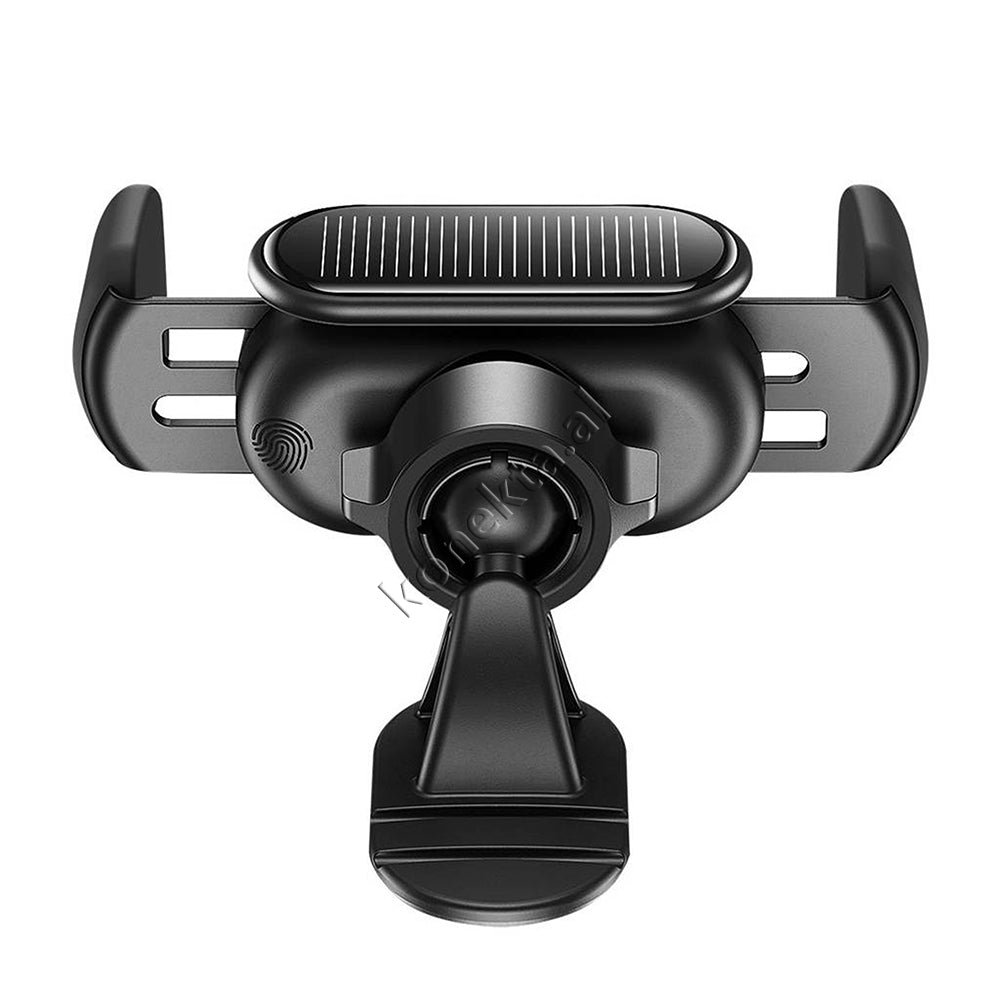 Baseus Car Phone Holder with Sensor Grip and Solar Panel - Thumbnail 6