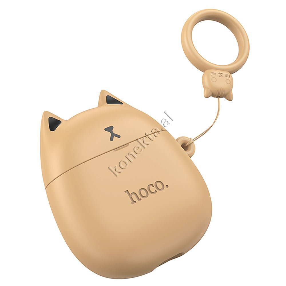 Hoco Bluetooth Earbuds with Silicone Cover - Thumbnail 3