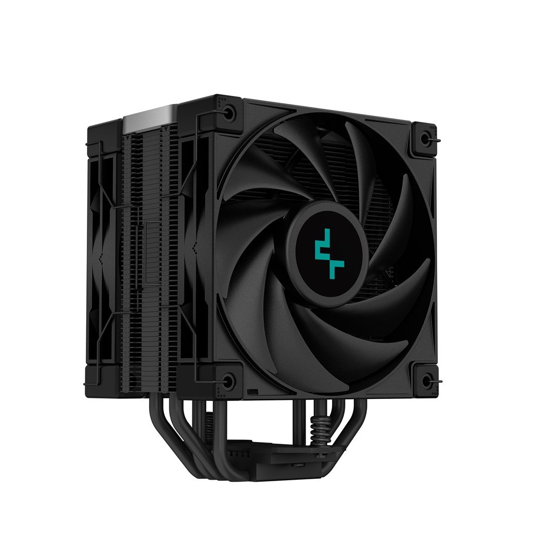 DeepCool AK400 ZERO DARK PLUS CPU Cooler, 12cm, Black - Thumbnail 4
