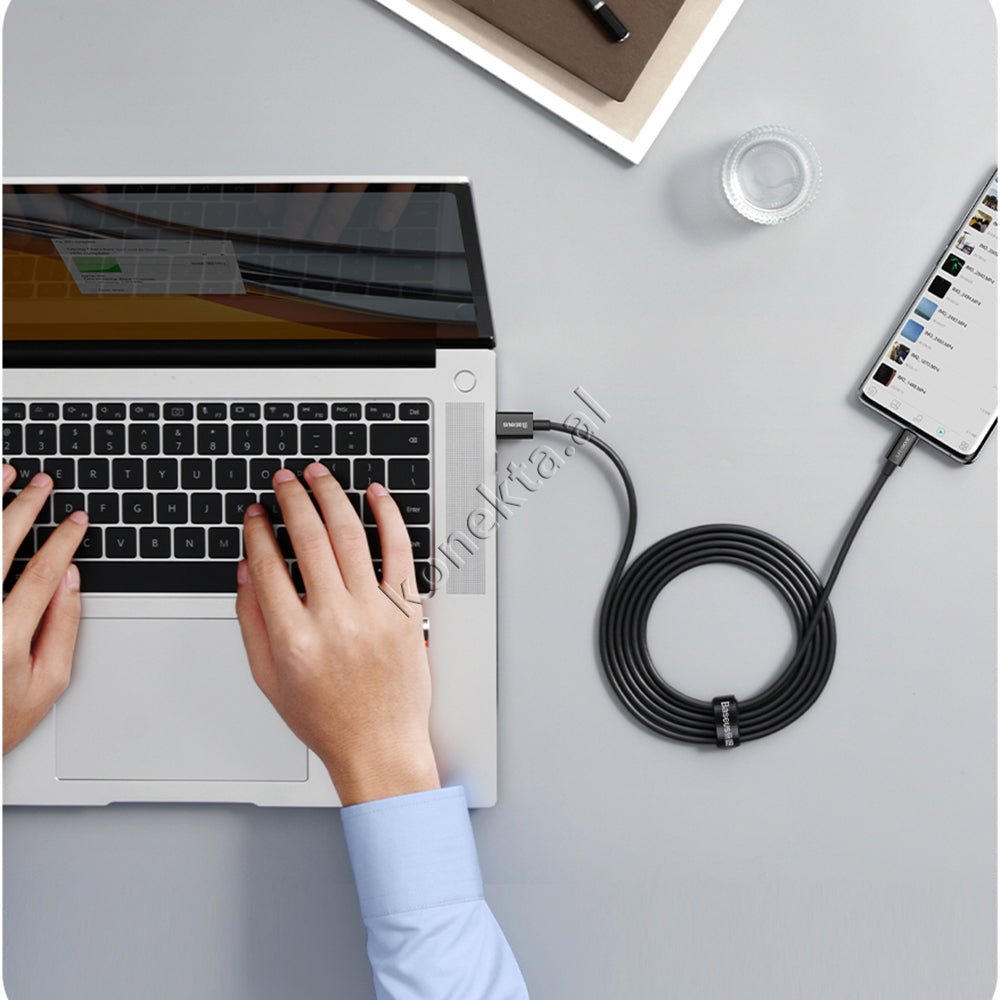 Baseus USB Type-C Charging Cable, 65W, 1m - Thumbnail 11