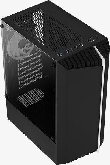 Aerocool Bionic ARGB Case, Midi Tower - Thumbnail 7