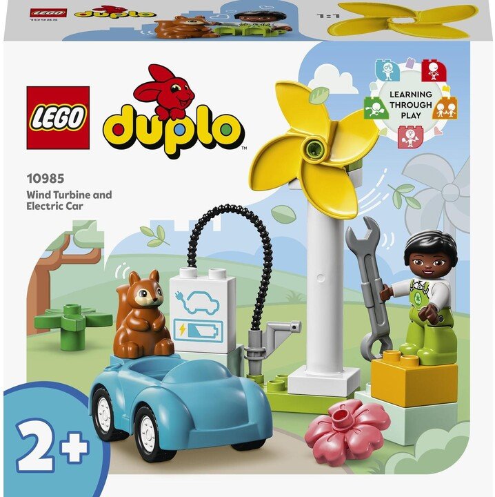 LEGO DUPLO 10985 Wind turbine and electric car, 16 pjesë - Thumbnail 9