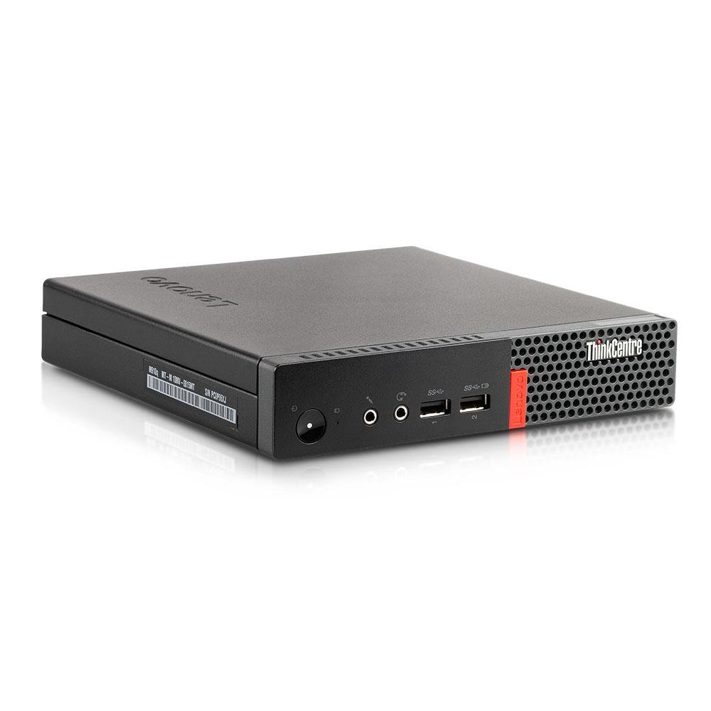 Lenovo Tiny ThinkCentre M910Q Mini PC, Core i7-7700T, 16 GB RAM, 512 GB SSD, Used - Thumbnail 3