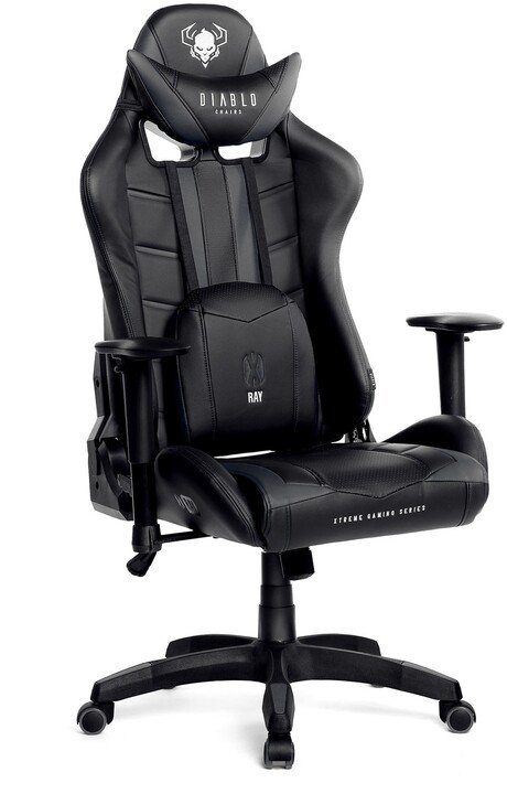 Diablo X-Ray Gaming Chair, Black / Gray - Thumbnail 2