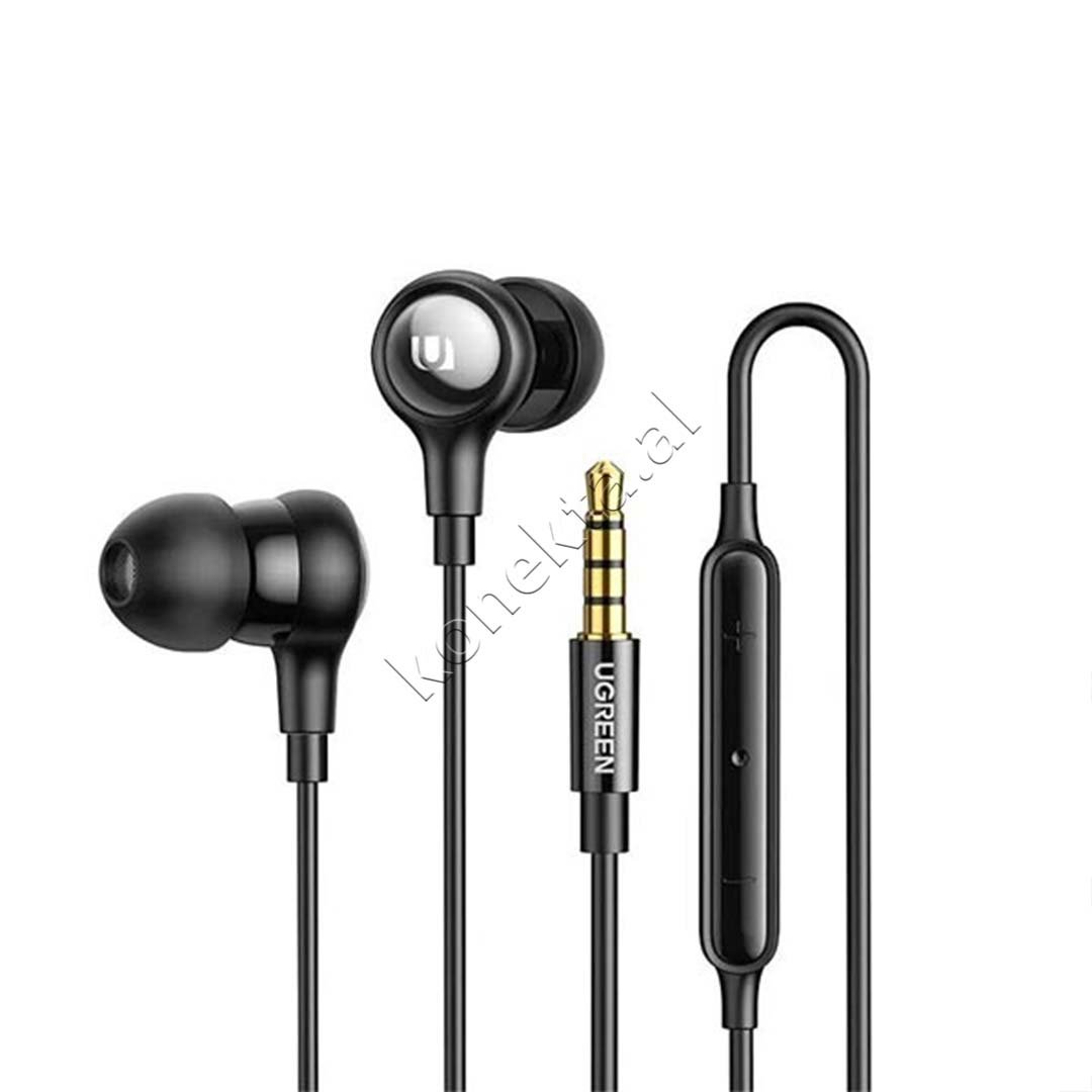 UGreen Audio Cable, Black, 1.2m, Aux 3.5mm / Type-C, With Integrated Microphone - Thumbnail 3