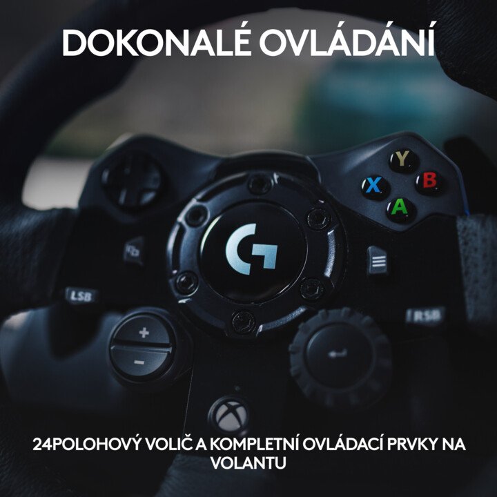 Logitech G923 X Racing Wheel (PC, XONE, XSX) - Thumbnail 5