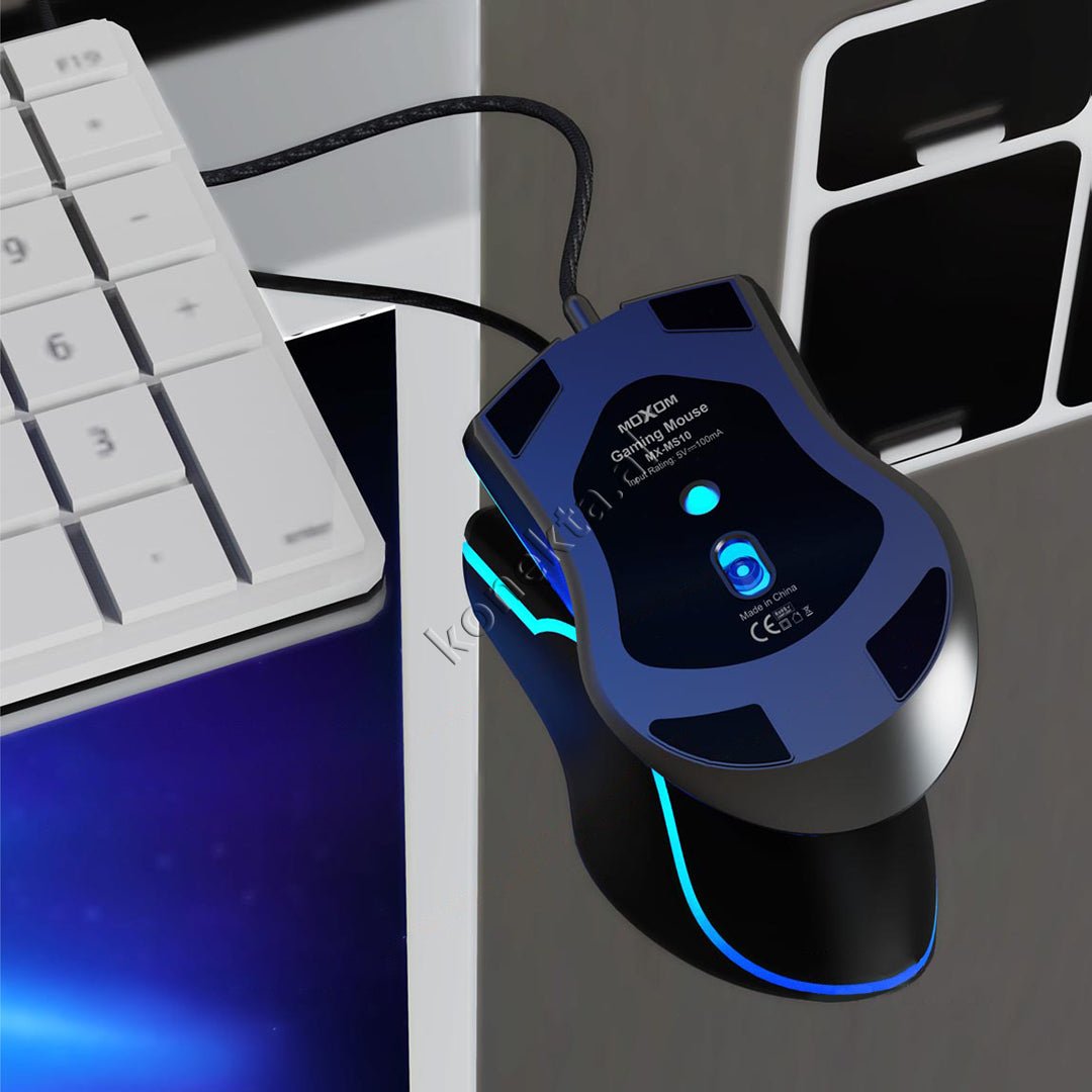 Moxom MX-MS10 Mouse, Black - Thumbnail 6
