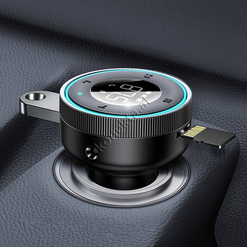 Baseus Car Charger, 18W, Black, MP3 with Bluetooth - Thumbnail 5