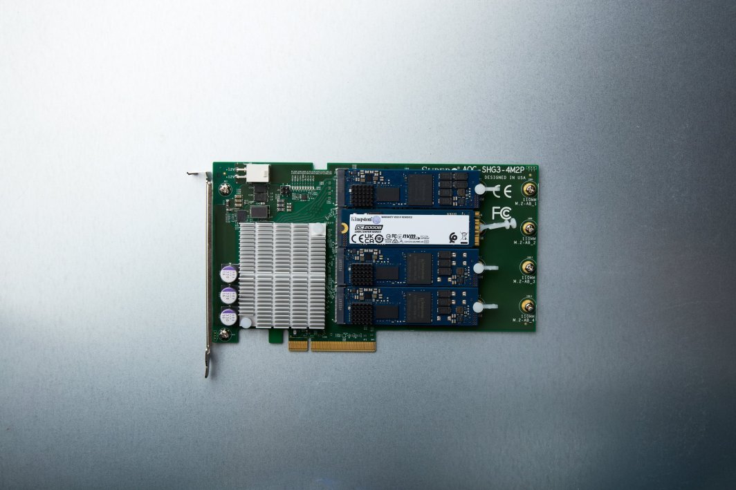Kingston DC2000B SSD, 240GB, PCI-E x4 Gen 4 NVMe, Black - Thumbnail 17