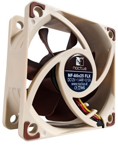 Noctua NF-A6x25 FLX Fan, 60 mm - Thumbnail 4