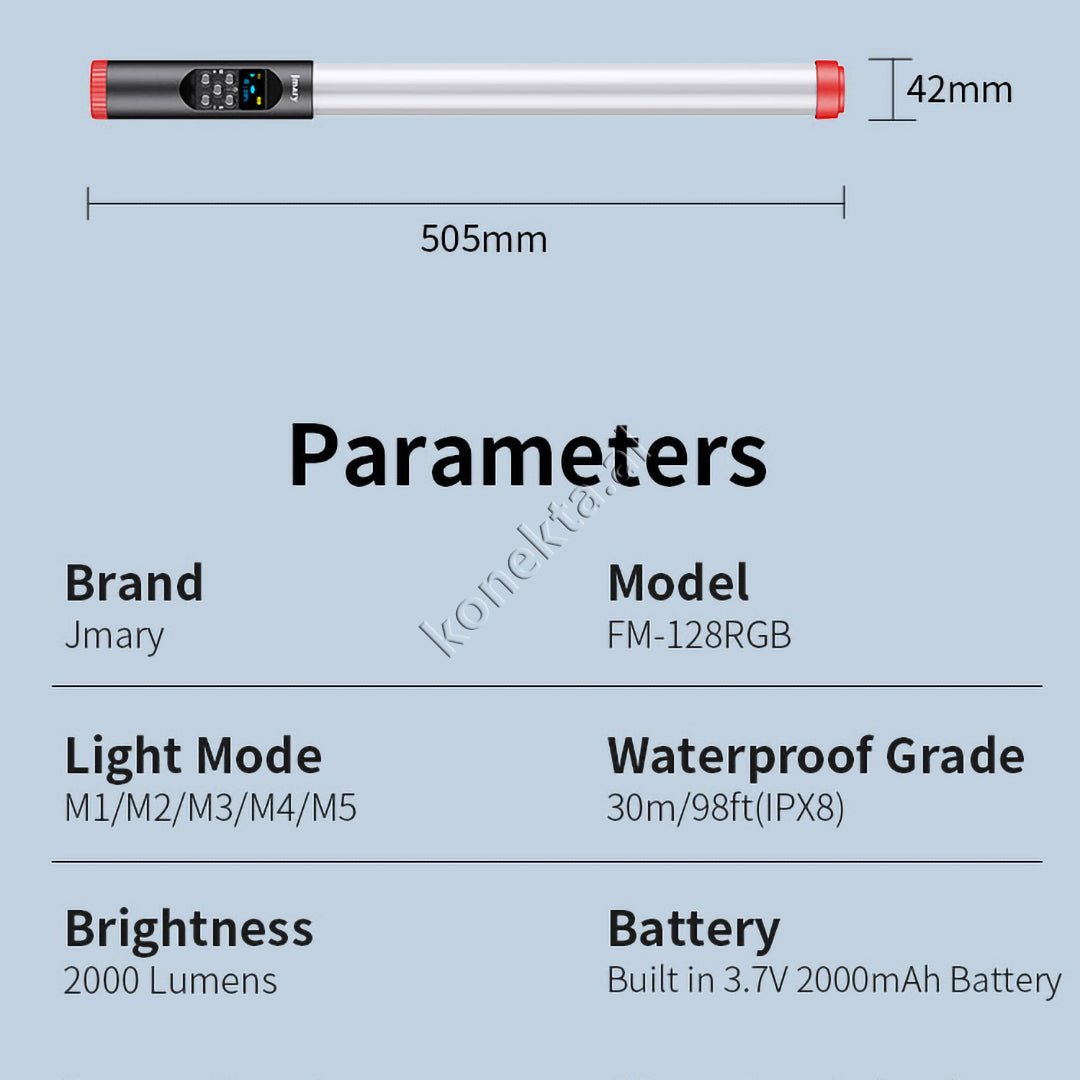 tjetertjeter Llambe Dore LED RGB Portative Per Foto dhe Video - Thumbnail 10