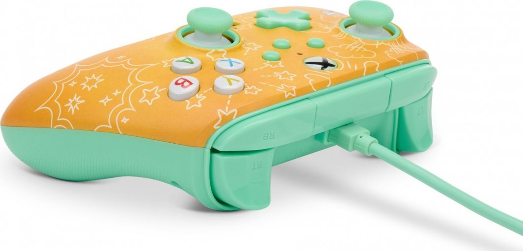 PowerA Xbox Enhanced Cuphead Controller, Wired, Yellow - Thumbnail 6