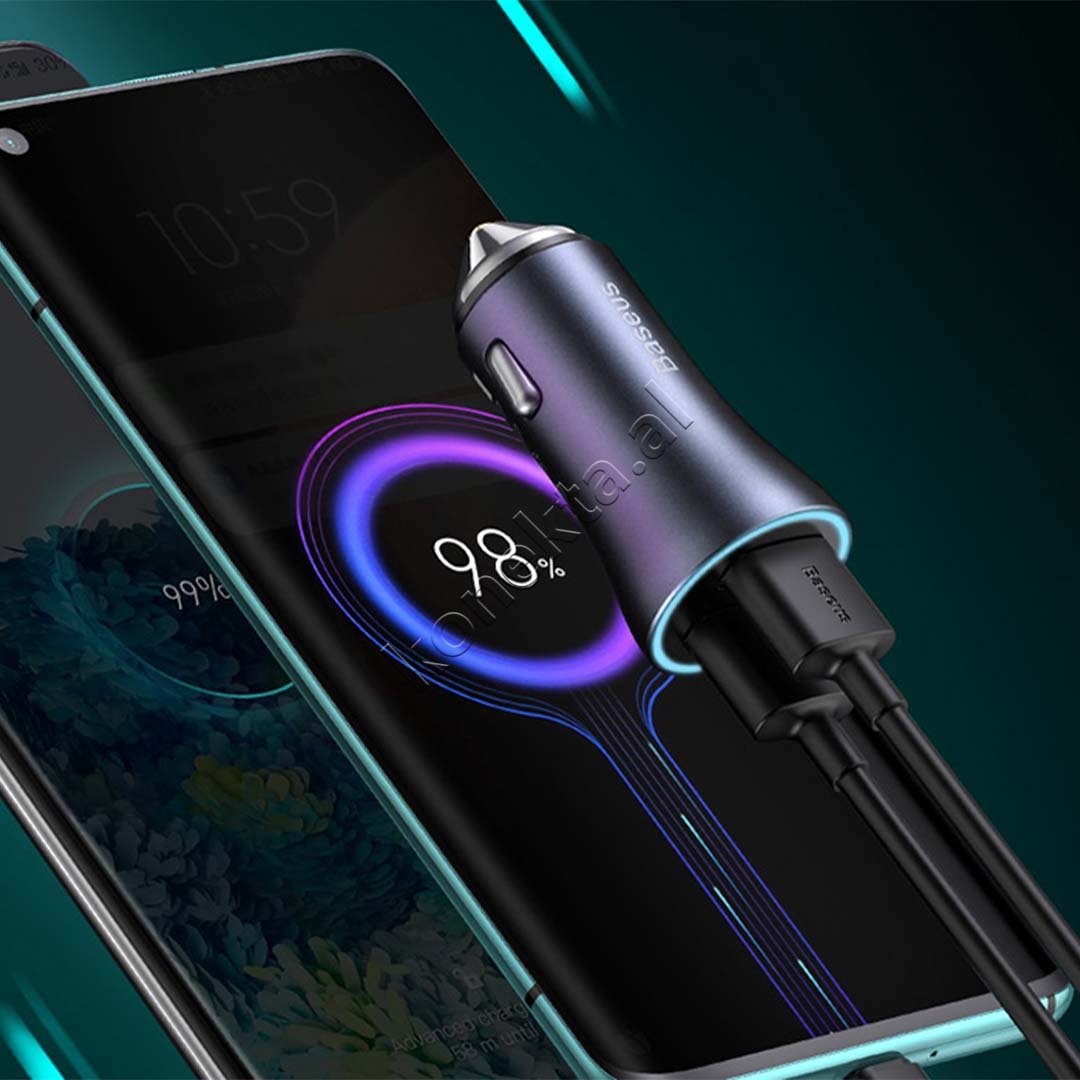 Baseus 40W USB-A Charger, 2 Ports - Thumbnail 7