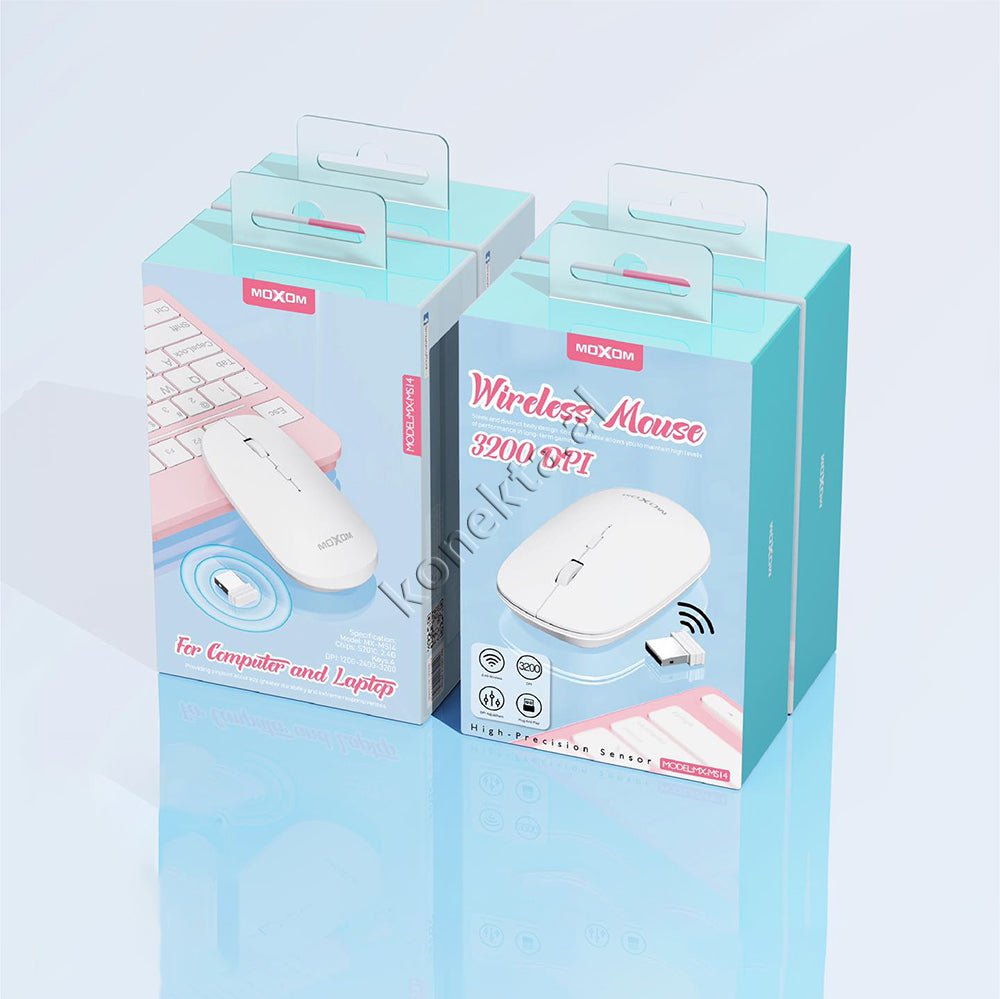 MOXOM MX-MS14 Mouse, Black - Thumbnail 2