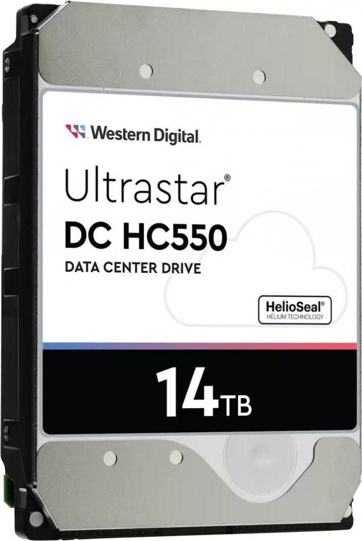 WD Ultrastar DC HC550 Hard Disk, 14TB, 3.5", SAS-3, 7200 RPM, 12Gb/s, Black - Thumbnail 3