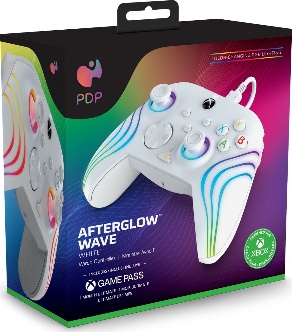 PDP XS Afterglow WAVE Controller, White, Wired - Thumbnail 22